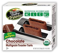 Health Valley Tart, Chocolate, Multigrain, 6-Count 8.5-Ounce Boxes (Pack of 6)