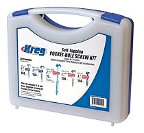 Kreg SK03 Pocket-Hole Screw Kit in 5-Sizes