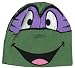 Search : Teenage Mutant Ninja Turtles Donatello Knit Reversible Beanie