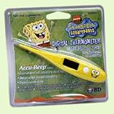 BD SpongeBob SquarePants Digital Thermometer