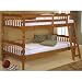 Home Line Honey Pine Turn Post Bunkbed S194