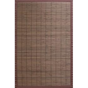 Anji Mountain Bamboo Rug Co. Villager Coffee Bamboo Rug 7' x 10' by Anji Mountain Bamboo Rug Co.