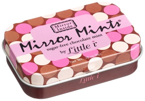 Little I ® Mirror Mints® Chocolate Mint city Chic Flip Top Tin, Sugar Free Tins (Pack of... by Little i