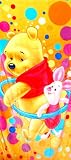 Winnie The Pooh Piglet Hula Hoop - Fiber Reactive Pool/Beach/Bath Towel
