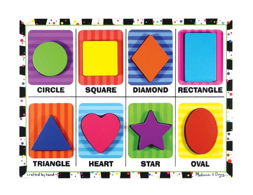 Melissa and Doug Shapes - Chunky Puzzle