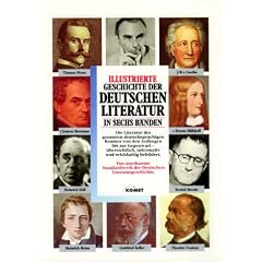 Illustrierte Geschichte der deutschen Literatur in sechs Bänden (Broschiert)