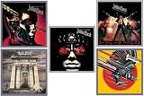 {{{Judas Priest 5 CD SuperPack}}} Unleashed in the East [EXTRA TRACKS] [LIVE] [ORIGINAL RECORDING REMASTERED] / Hell Bent for Leather [EXTRA TRACKS] [ORIGINAL RECORDING REMASTERED] / Stained Class [EXTRA TRACKS] [ORIGINAL RECORDING REISSUED] [ORIGINAL RECORDING REMASTERED] / Sin After Sin [EXTRA TRACKS] [ORIGINAL RECORDING REMASTERED] / Screaming for Vengeance [EXTRA TRACKS] [ORIGINAL RECORDING REISSUED] [ORIGINAL RECORDING REMASTERED]