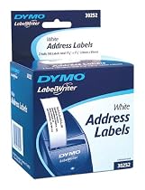 DYMO Address Labels for LabelWriters, 350 Labels (30252)