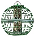 The Nuttery Squirrel and Predator Proof wild bird Globe Seed feeder