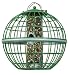 The Nuttery Squirrel and Predator Proof Globe Seed Feeder Green