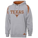 Texas Longhorns NCAA Youth Pass Rush Hoody Sweatshirt by Nike (Heather)