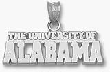Alabama Crimson Tide The University of Alabama Pendant - Sterling Silver Jewelry