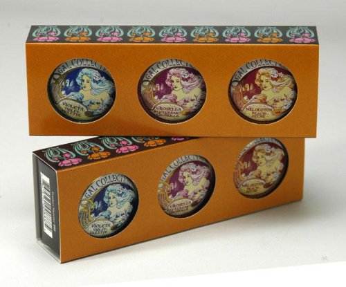 Buy Perfumeria Gal Lip Balm Trio Gift Set- Peach, Red Currant and Violet- Made in Spain