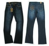 G Unit - G-Unit Vintage Wash Boot Cut Ladies Jeans, Blue