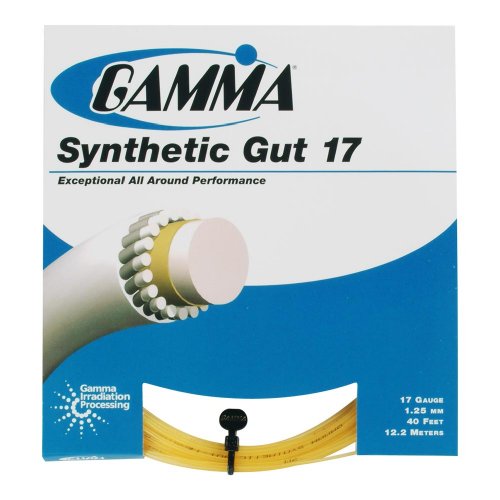 Gamma Synthetic Gut 17G Tennis String