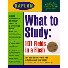 Kaplan What to Study: 101 Fields in a Flash