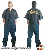 【Dickies】ディッキーズ 半袖 つなぎ ツナギ カスタム カバーオール ｢金｣「スカル・バイク・車・チーム系」