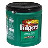 Folgers Classic Roast Decaffeinated Ground Coffee, 39-Ounces (Pack of 3)