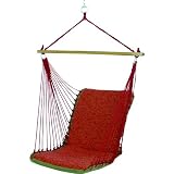Pawleys Island Gardens Collection Cushioned DuraCord Single Swing, Veranda by Pawley