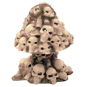 Stack Of Skulls Desktop Lamp