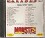 Monster #1047 Karaoke CDG MALE 90'S POP HITS