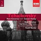 Tchaikovsky: Piano Concertos 1-3, Concert Fantasy, Op. 56 by Peter Donohoe, Piotr Ilyitch Tchaikovsky, Rudolf Barshai, Bournemouth Symphony Orchestra, and Nigel Kennedy