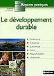 Le d�veloppement durable