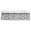Trend Lab Versailles Black and White Window Valance