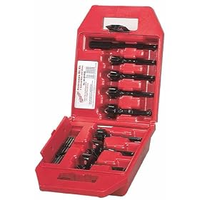 Milwaukee 49-22-0130 Contractor's Kit 7 Bit 1-Inch to 2-9 16-Inch Selfeed Drill Bit... by Milwaukee