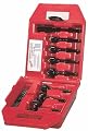 Milwaukee 49-22-0130 Contractor's Kit 7 Bit 1-Inch to 2-9/16-Inch Selfeed Drill Bit Assortment with 5-1/2-Inch Extension and Plastic Carrying Case