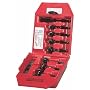 Milwaukee 49-22-0130 Contractor's Kit 7 Bit 1-Inch to 2 9/16-Inch Selfeed Drill Bit Assortment with 5 1/2-Inch Extension and Plastic Carrying Case