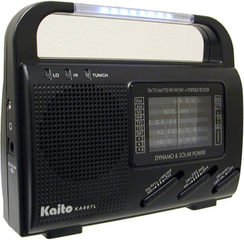 Kaito KA007L 4-Way Powered Emergency Radio