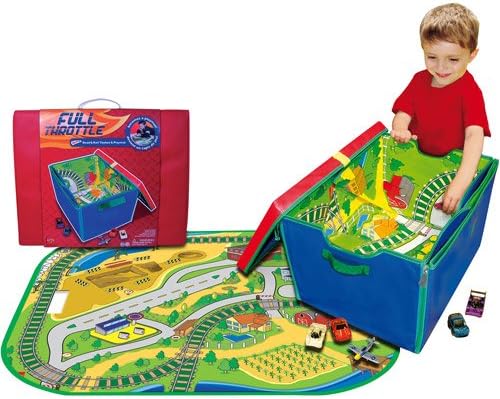 Neat-Oh! ZipBin Full Throttle Road and Rail Toy B