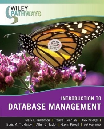 Image of: Wiley Pathways Introduction to Database Management (Wiley Pathways)