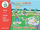 LeapFrog Imagination Desk Interactive Color & Learn Activity Book & Cartridge, Learning Phonics with Leap, Leap Frog, Read - Lesson 1