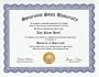 Spearmint Degree: Custom Gag Diploma Doctorate Certificate (Funny Customized Joke Gift - Novelty Item)