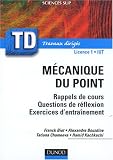 TD de m�canique du point