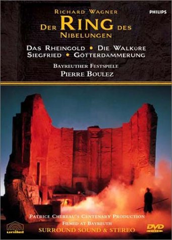 CD-Charts  DVD : Wagner - Der Ring des Nibelungen / Patrice Chéreau - Pierre Boulez, Bayreuth Festival (Complete Ring Cycle)