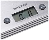 Salter 11-Pound Square Stainless-Steel Digital Kitchen Scale