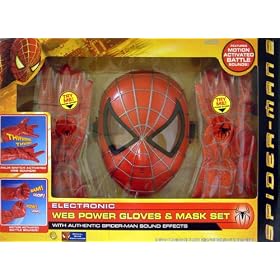 Spiderman 2 - Web Power Gloves Mask
