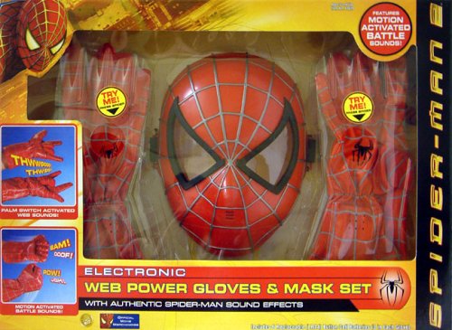 Spiderman 2 - Web Power Gloves Mask