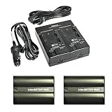 Nikon MH-19 Multi Battery AC/DC Charger with Two (2) EN-EL3a Replacement Li-ion Rechargeable Batteries for Nikon EN-EL3a and EN-EL3 for D50, D70, D70s and D100 SLR Cameras