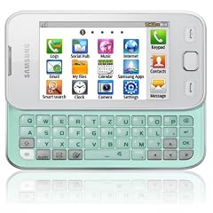 Samsung Wave 533 Smartphone (8,1 cm (3,2 Zoll) Display, Touchscreen, 3 Megapixel Kamera) wei�