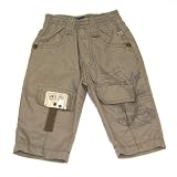 Jean Bourget - Elastic wasit beige pants