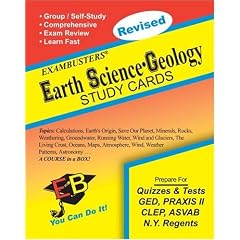 Ace's Earth Science-Geology Exambusters Study Cards (Ace's Exambusters)