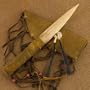 Native American Navajo Indian Bone Dagger Knife Sheath