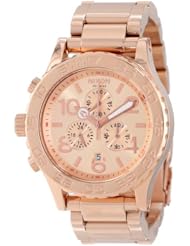 Nixon 42-20 Chrono Watch All Rose Gold, One Size [Watch] Nixon