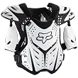 Fox Racing Raceframe Men's Roost Deflector Off-Road Motorcycle Body Armor - White