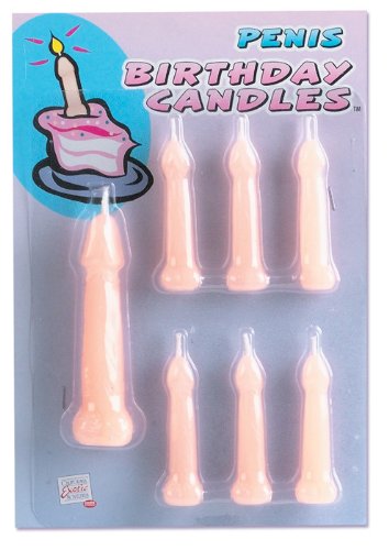 California Exotics Penis Birthday Candles