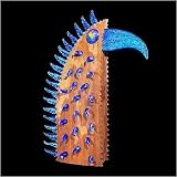 Eigenschaften Glasstudio Borowski  / Bird blau - Vogel - Aussenobjekt - Borowski Skulptur